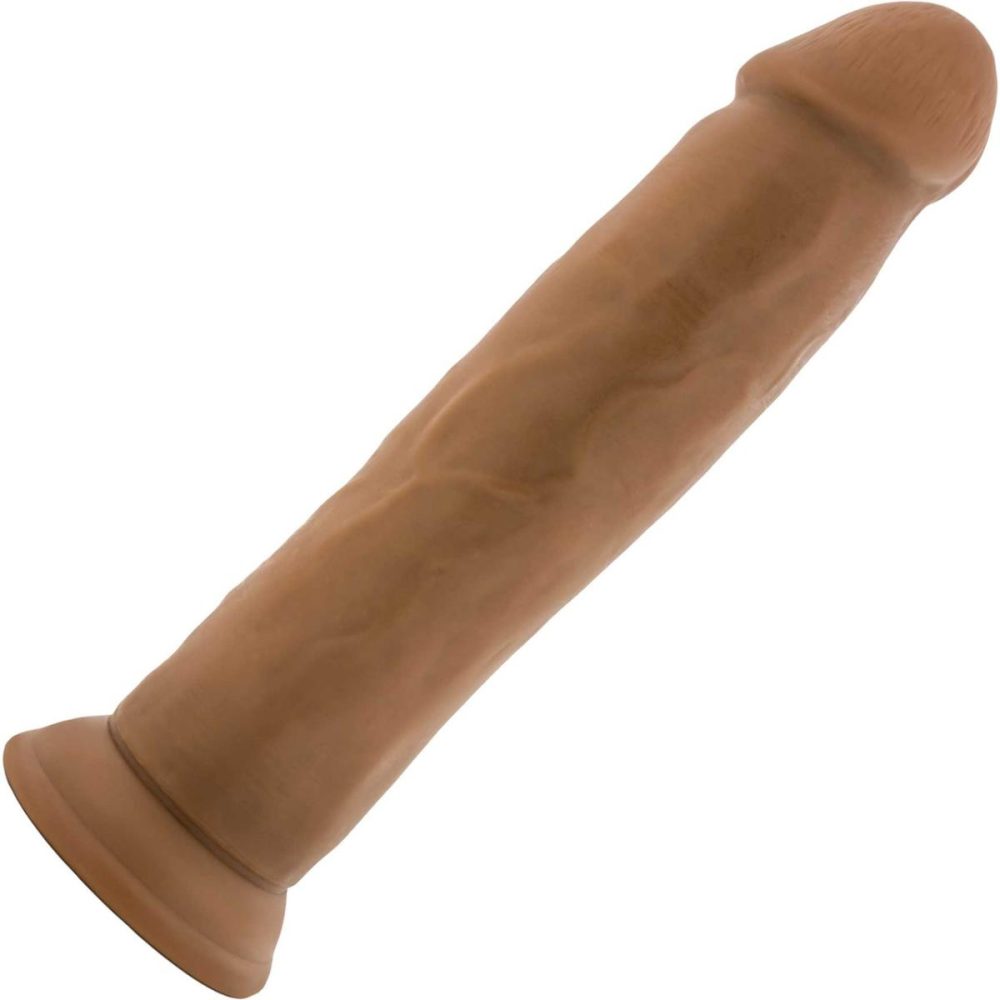 A-Spot Dildos | Dr. Skin Dr. Henry 9" Realistic Posable Silicone Dildo With Suction Cup – Caramel