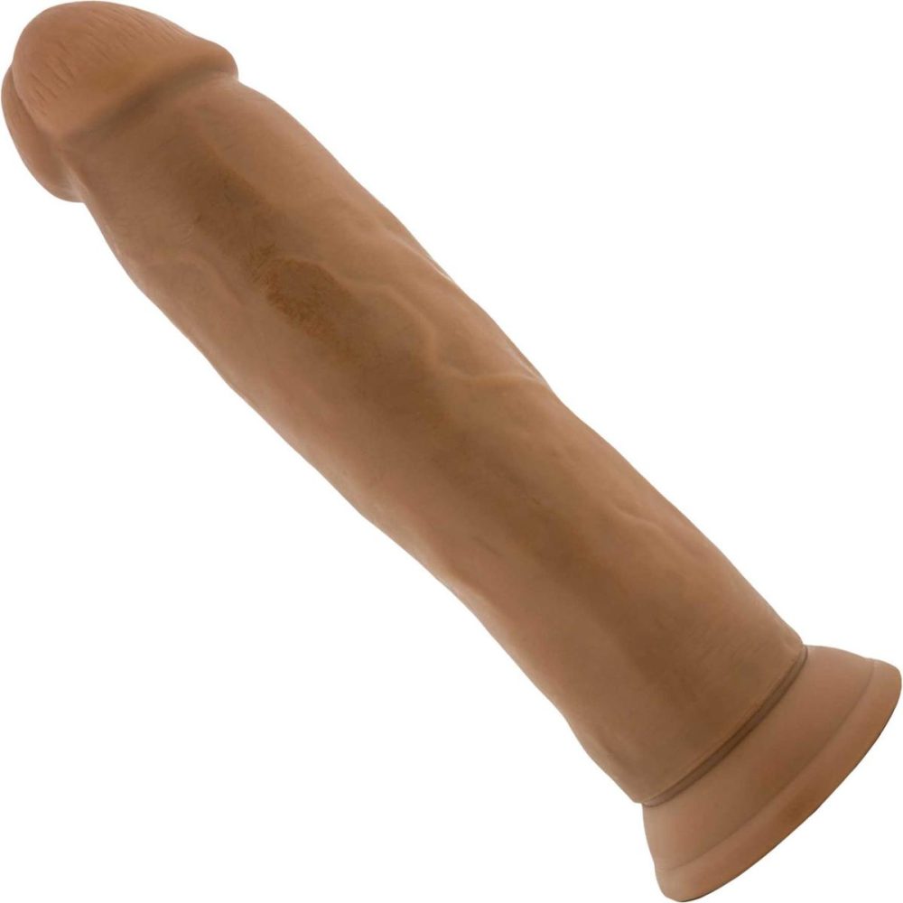 A-Spot Dildos | Dr. Skin Dr. Henry 9" Realistic Posable Silicone Dildo With Suction Cup – Caramel