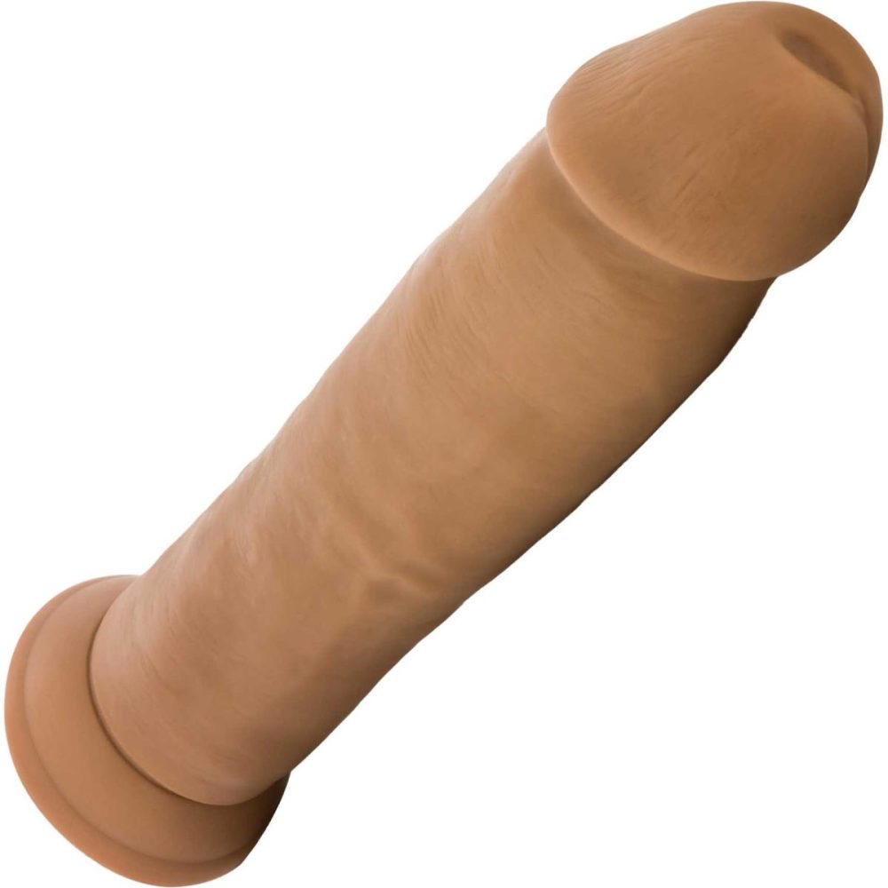 A-Spot Dildos | Dr. Skin Dr. Henry 9" Realistic Posable Silicone Dildo With Suction Cup – Caramel