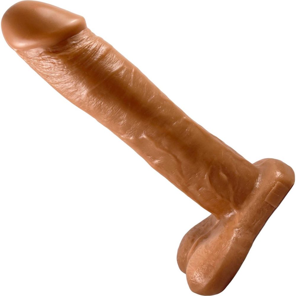 A-Spot Dildos | Outlaw Vixskin Realistic Silicone Dildo – Caramel