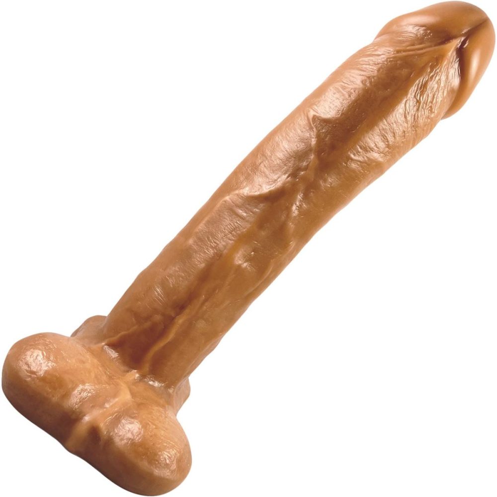 A-Spot Dildos | Outlaw Vixskin Realistic Silicone Dildo – Caramel