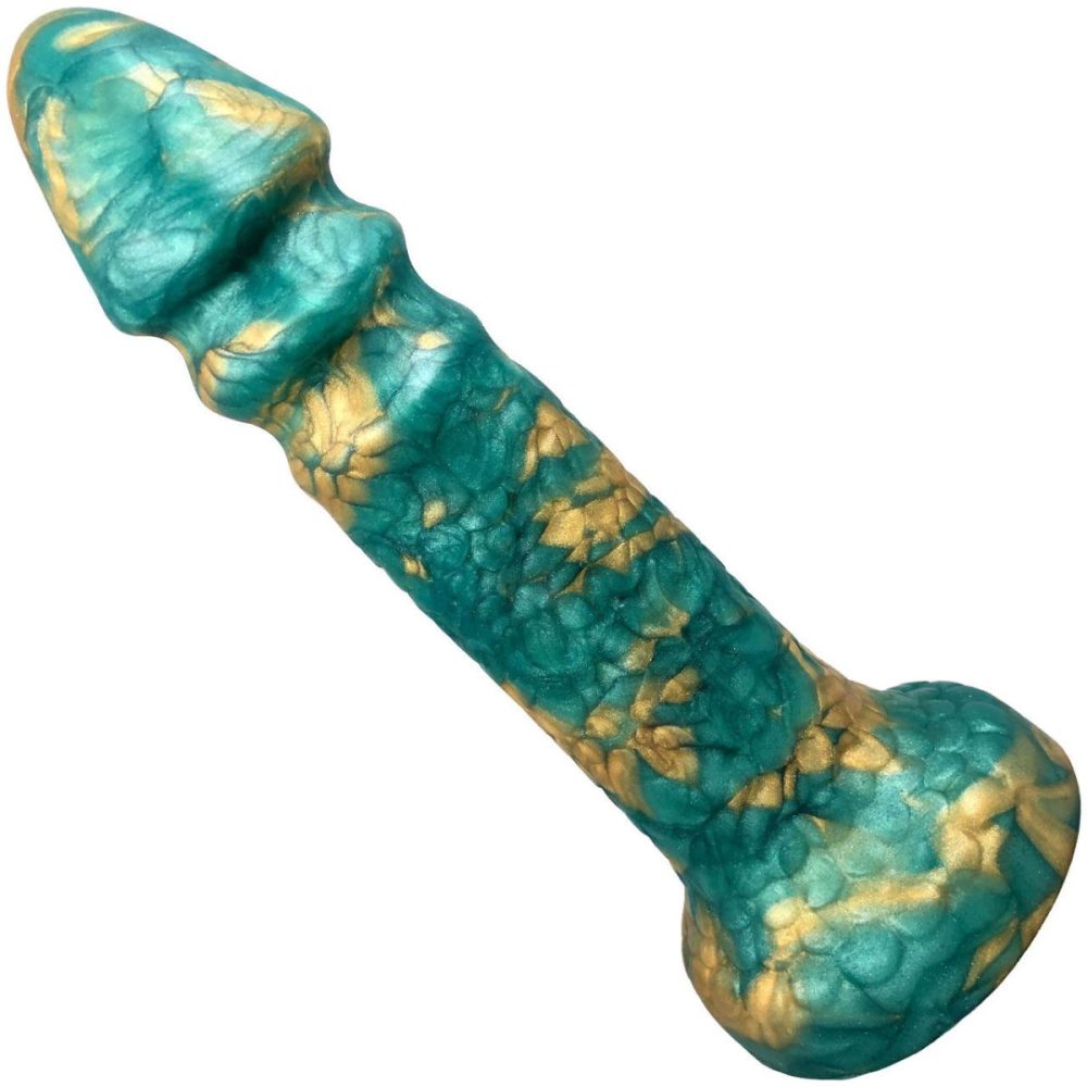 A-Spot Dildos | The Aqua-King 7.5" Silicone Fantasy Dildo