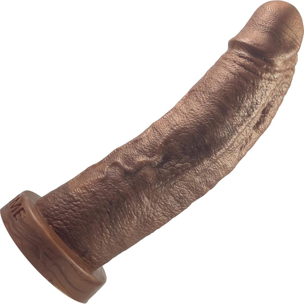 A-Spot Dildos | The Maximus Small 6.5" Platinum Silicone Ultrarealistic Dildo – Chocolate