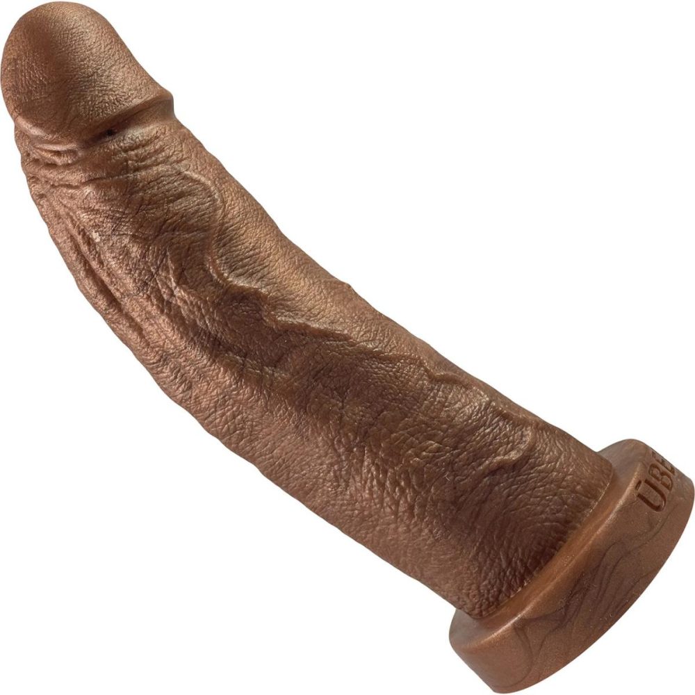 A-Spot Dildos | The Maximus Small 6.5" Platinum Silicone Ultrarealistic Dildo – Chocolate