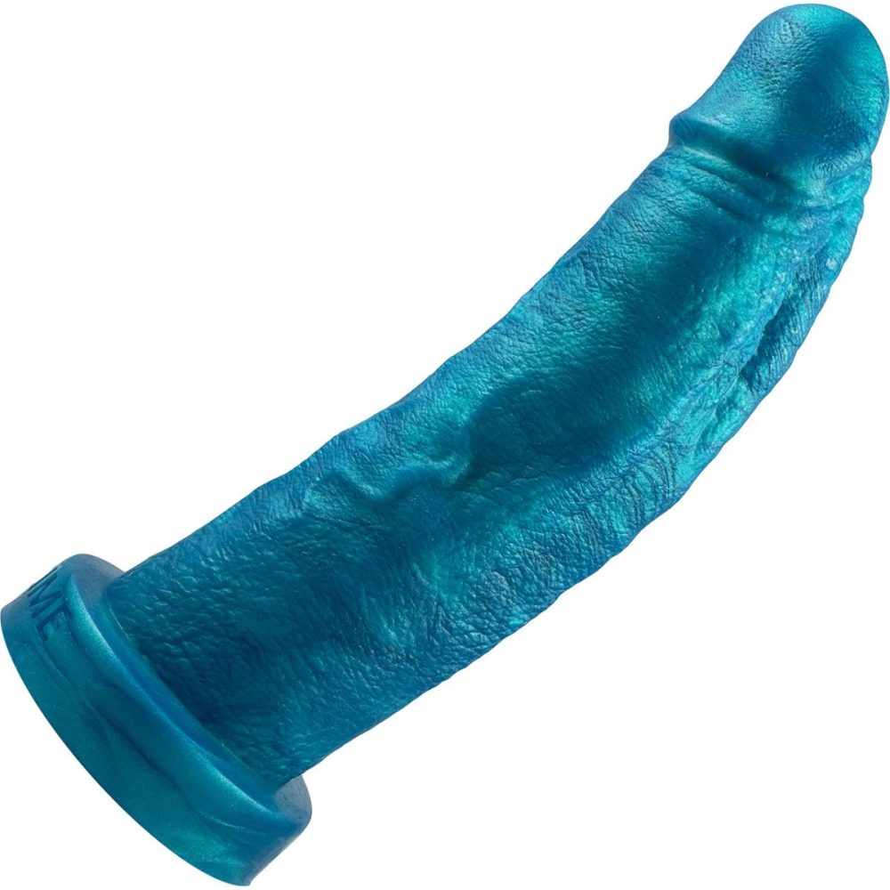 A-Spot Dildos | The Maximus Small 6.5" Platinum Silicone Ultrarealistic Dildo – Mermaid Blue