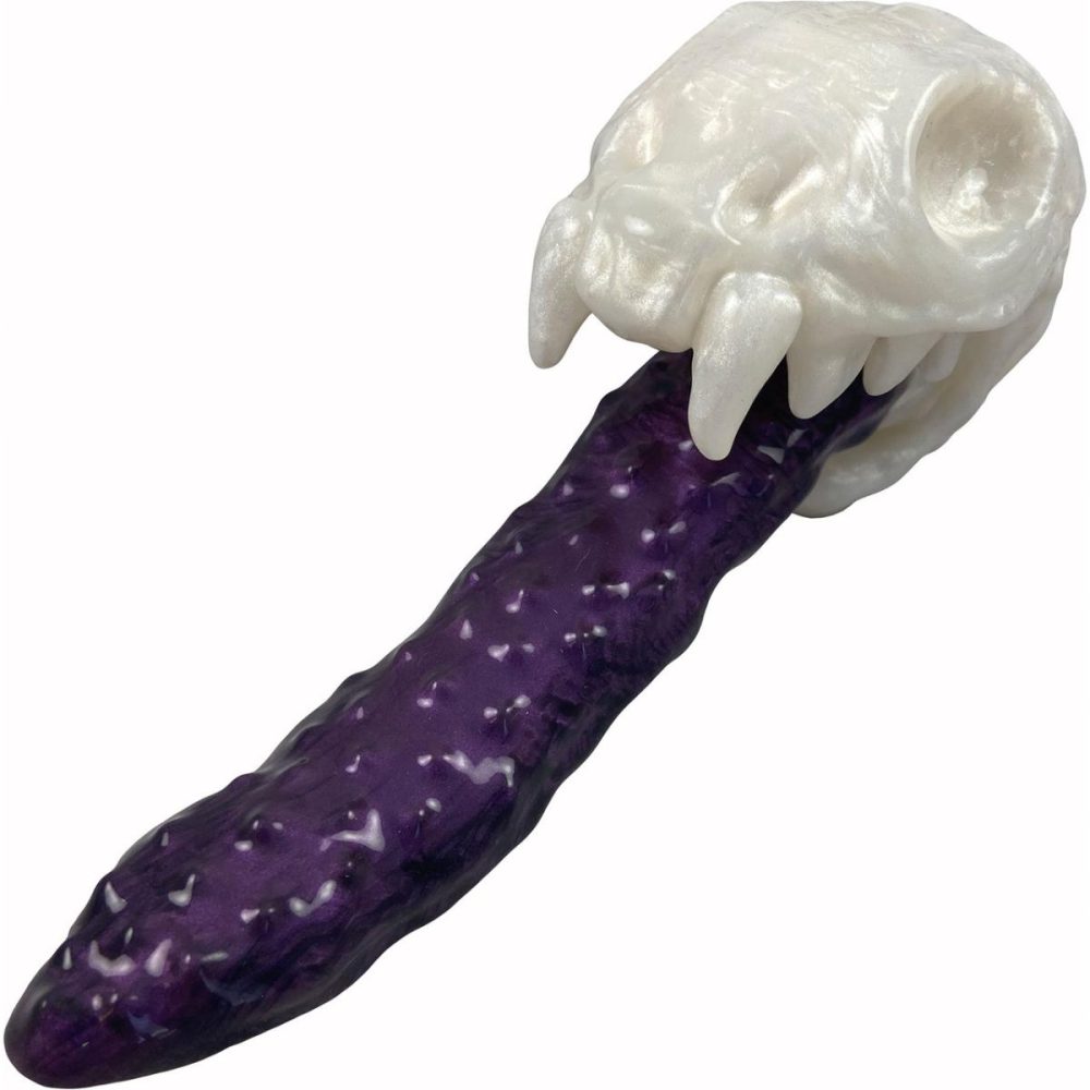 A-Spot Dildos | Venomaw Platinum Silicone Fantasy Dildo