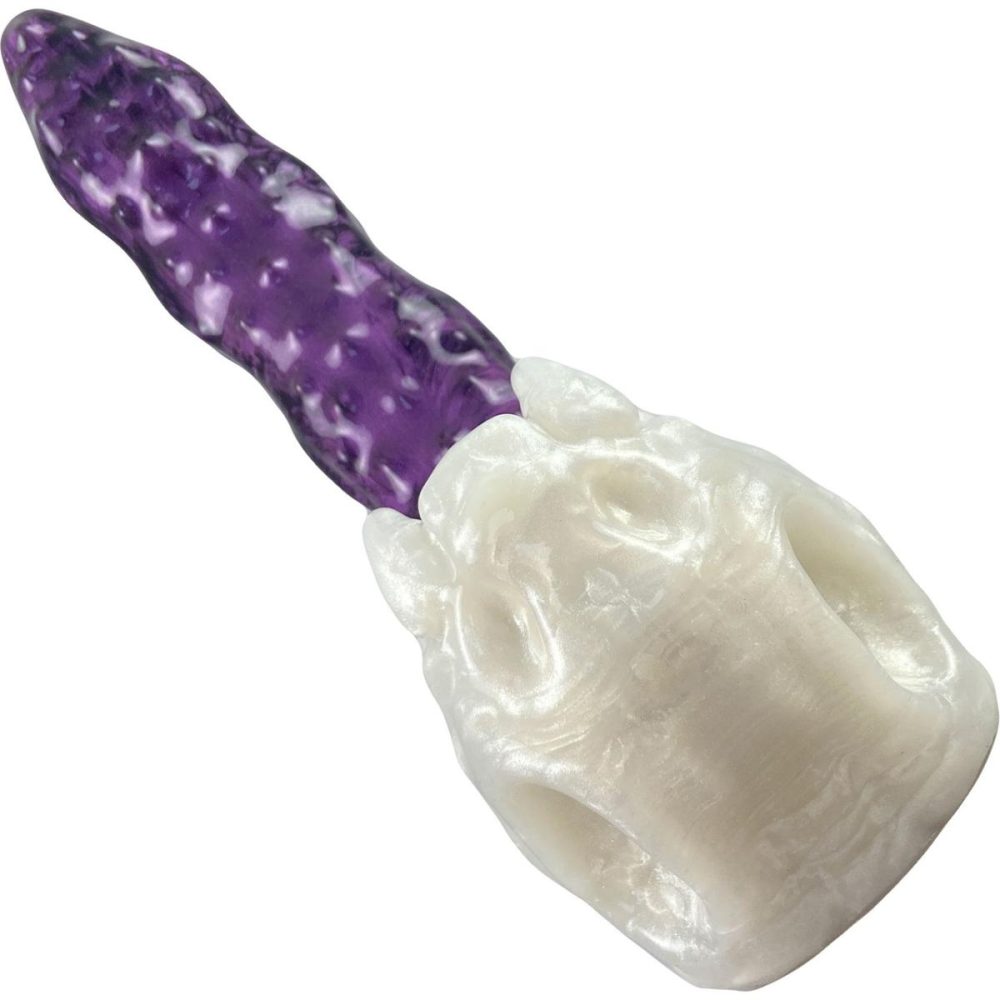 A-Spot Dildos | Venomaw Platinum Silicone Fantasy Dildo