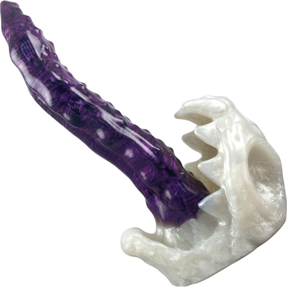 A-Spot Dildos | Venomaw Platinum Silicone Fantasy Dildo