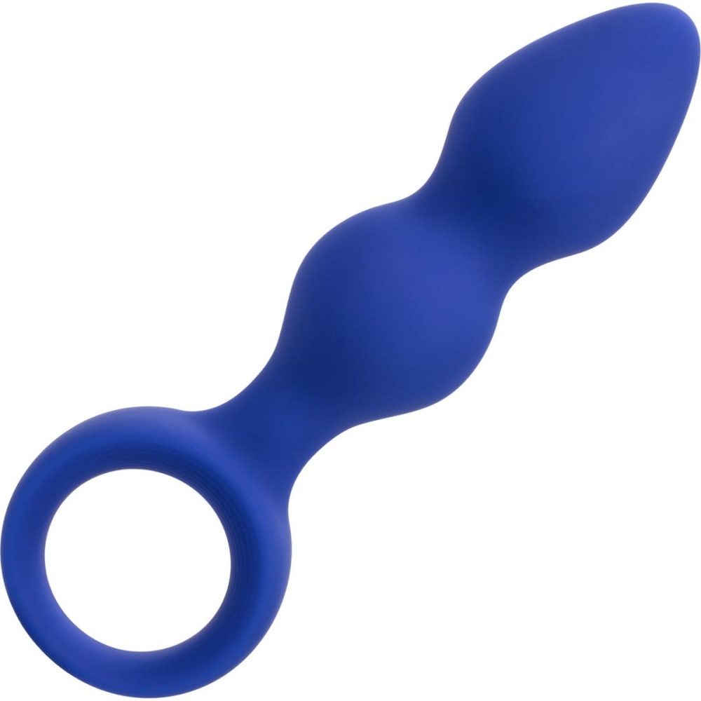 Anal Beads | Admiral Advanced Beaded Silicone Anal Probe – Blue