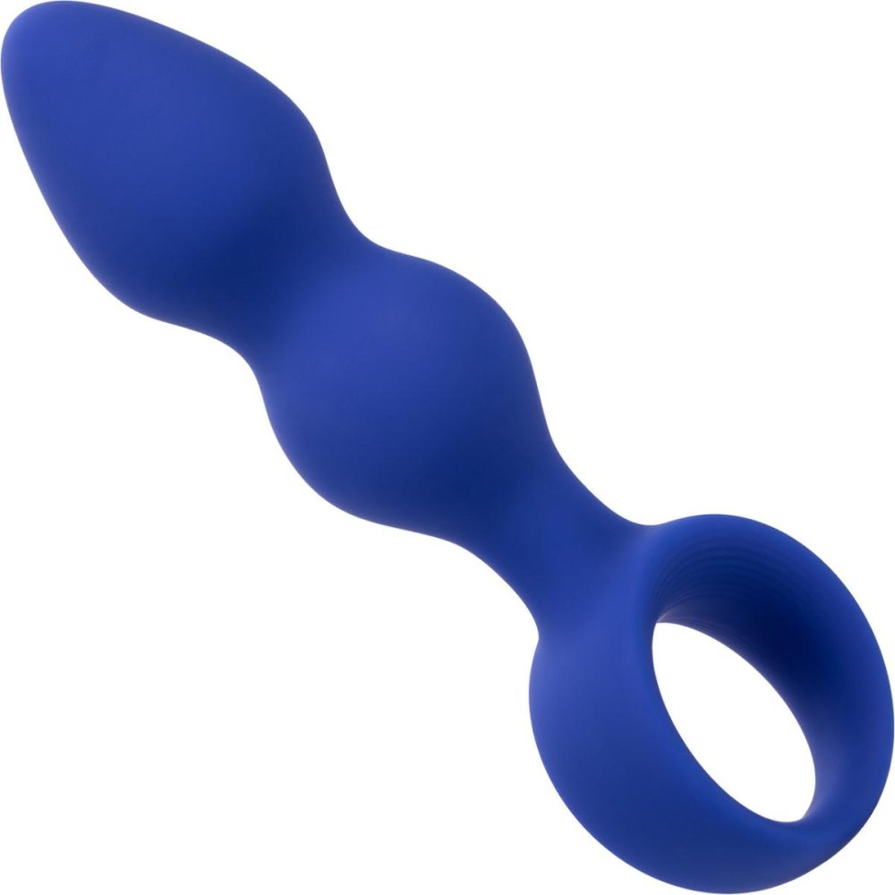 Anal Beads | Admiral Advanced Beaded Silicone Anal Probe – Blue