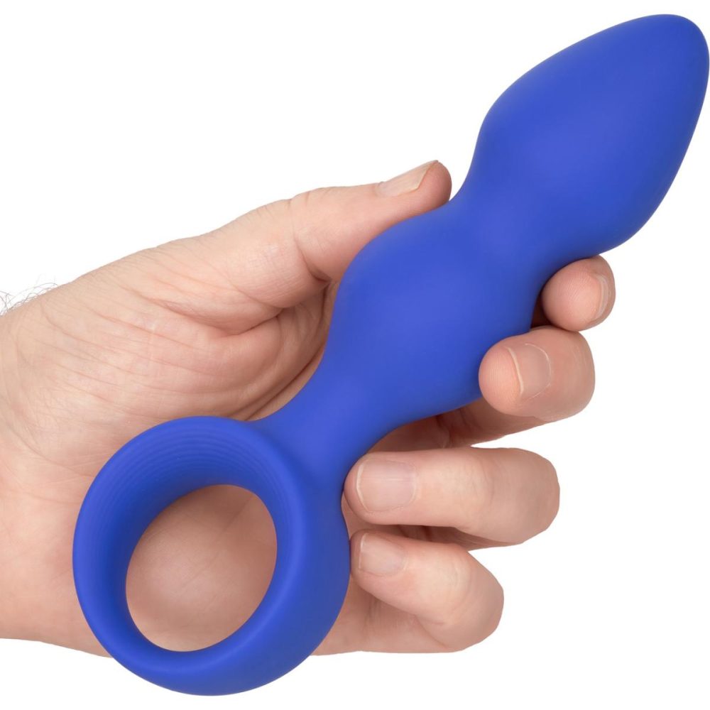 Anal Beads | Admiral Advanced Beaded Silicone Anal Probe – Blue