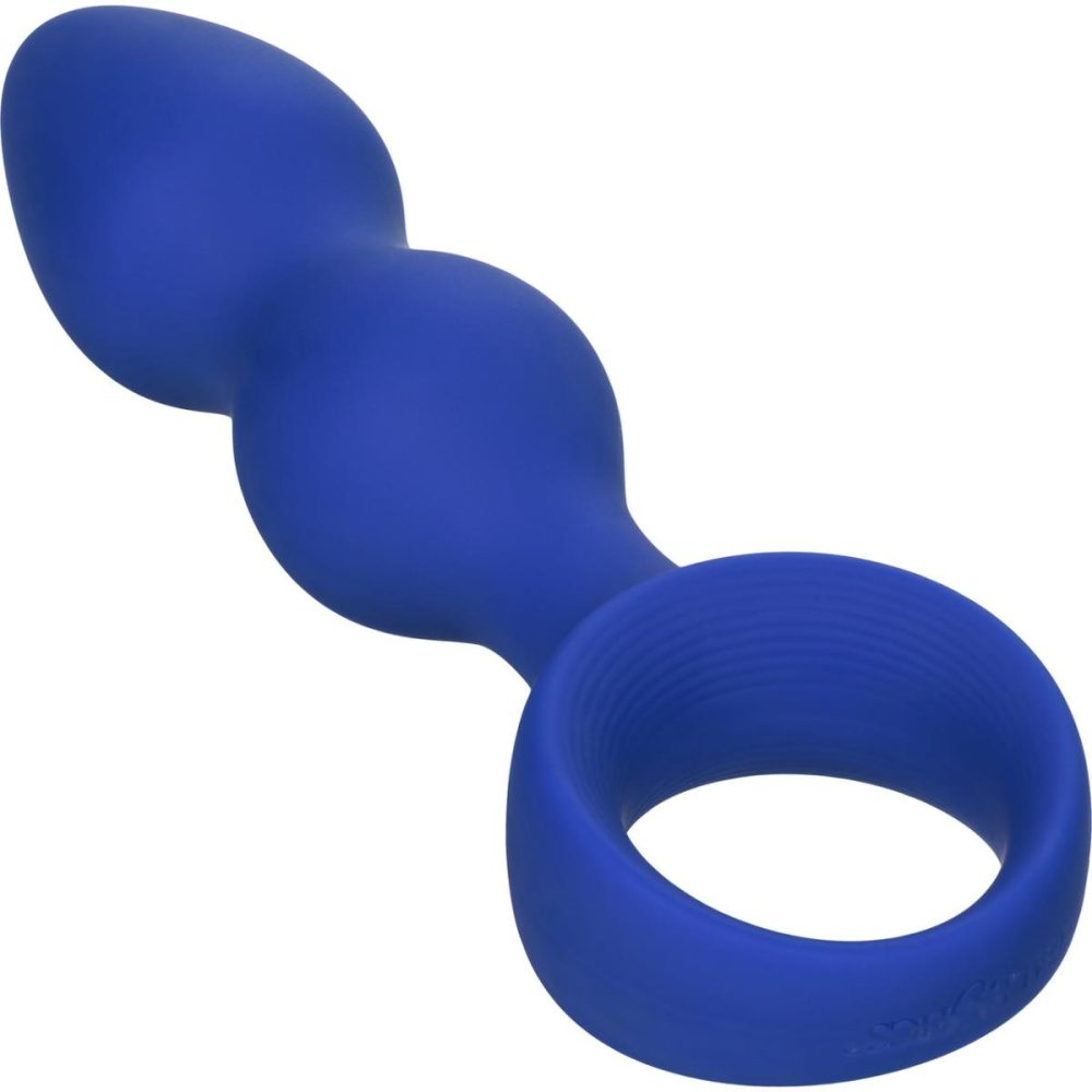 Anal Beads | Admiral Advanced Beaded Silicone Anal Probe – Blue