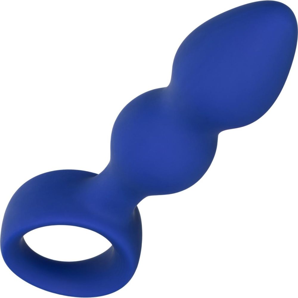 Anal Beads | Admiral Advanced Beaded Silicone Anal Probe – Blue