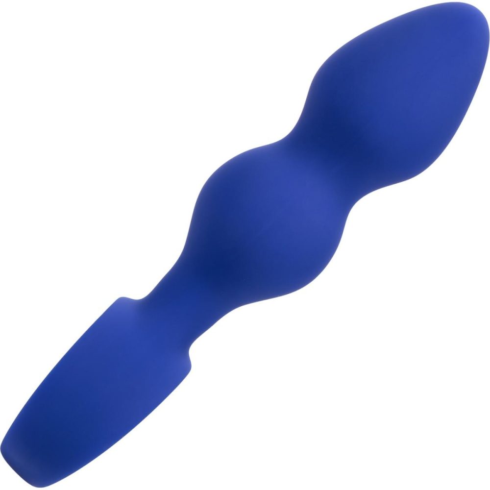 Anal Beads | Admiral Advanced Beaded Silicone Anal Probe – Blue