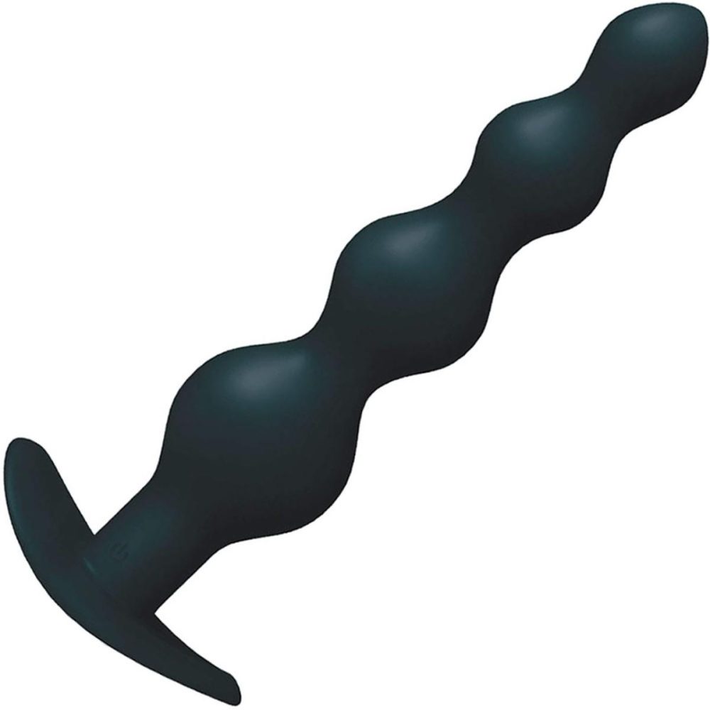 Anal Beads | Earthquaker Silicone Rechargeable Anal Vibe by VeDO – Just Black