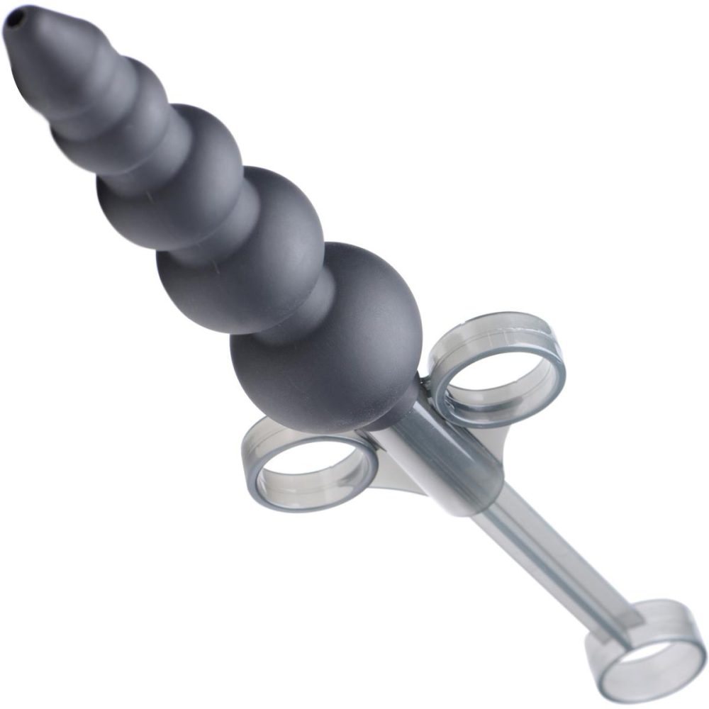 Anal Health Products | Beaded Shooter Silicone Graduated Lubricant Applicator