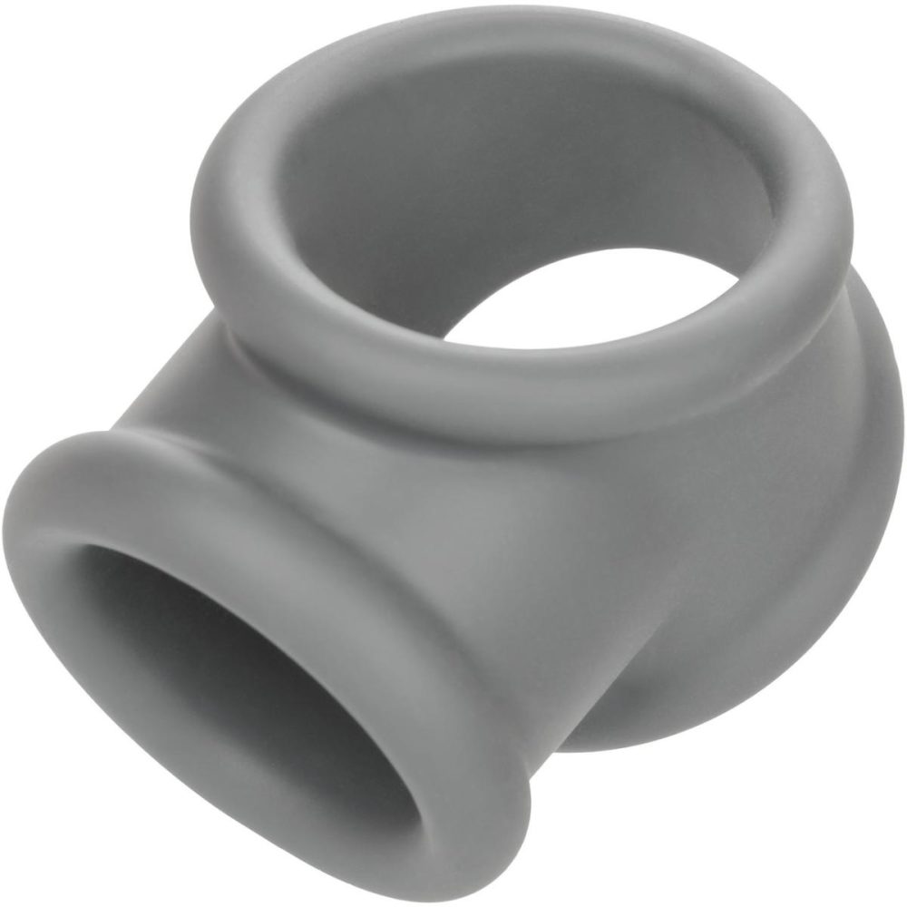 Ball Stretchers | Alpha Liquid Silicone Precision Cock & Balls Ring – Grey