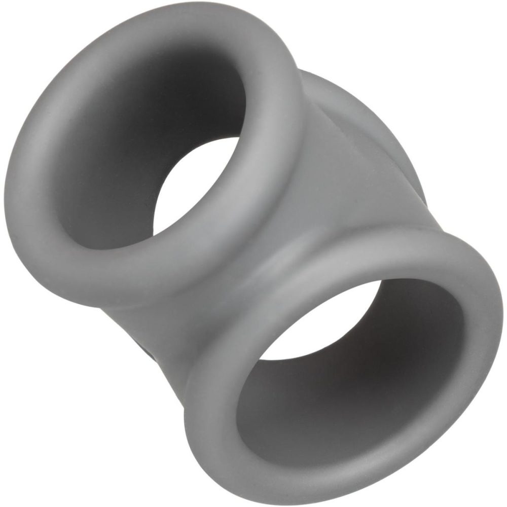 Ball Stretchers | Alpha Liquid Silicone Precision Cock & Balls Ring – Grey