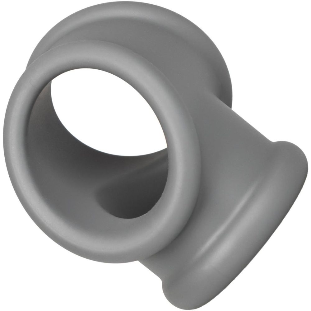 Ball Stretchers | Alpha Liquid Silicone Precision Cock & Balls Ring – Grey