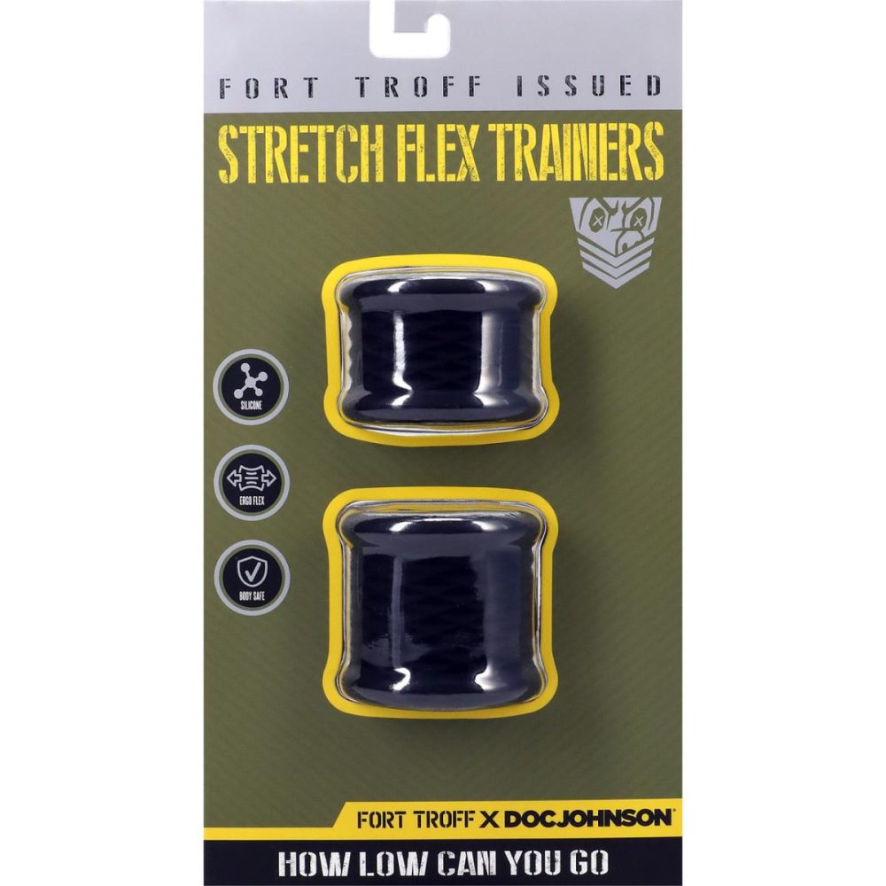 Ball Stretchers | Fort Troff Stretch Flex Trainers Silicone Ball Stretchers 2 Pack – Black