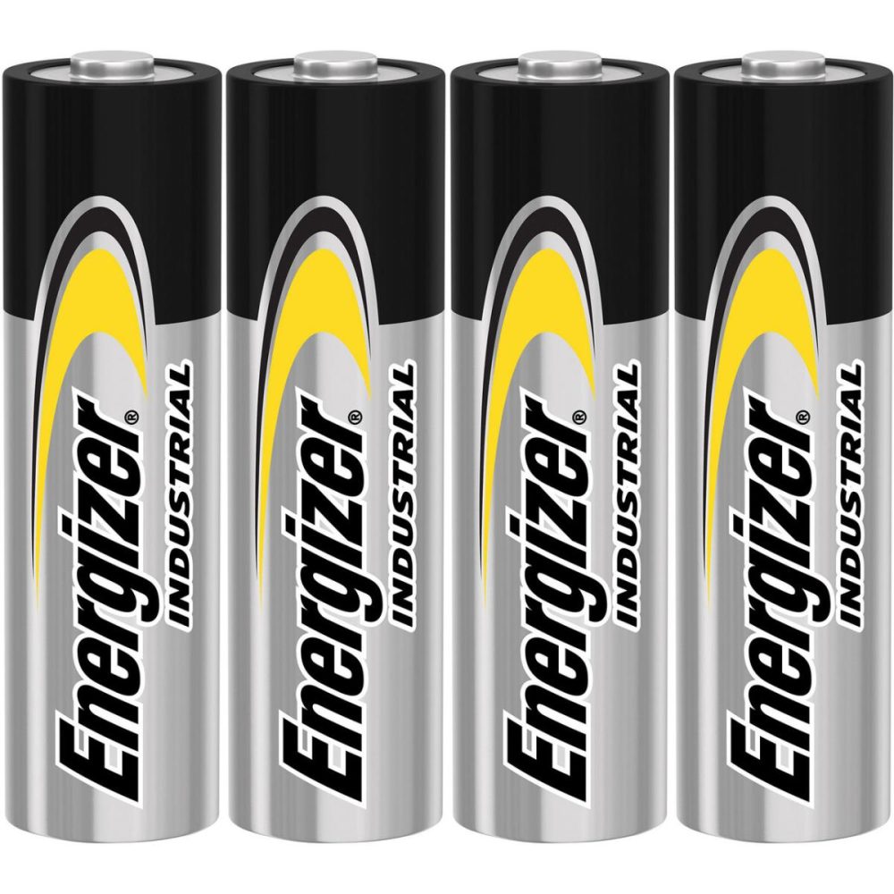 Batteries & Chargers | Industrial AA Batteries, 4 Count