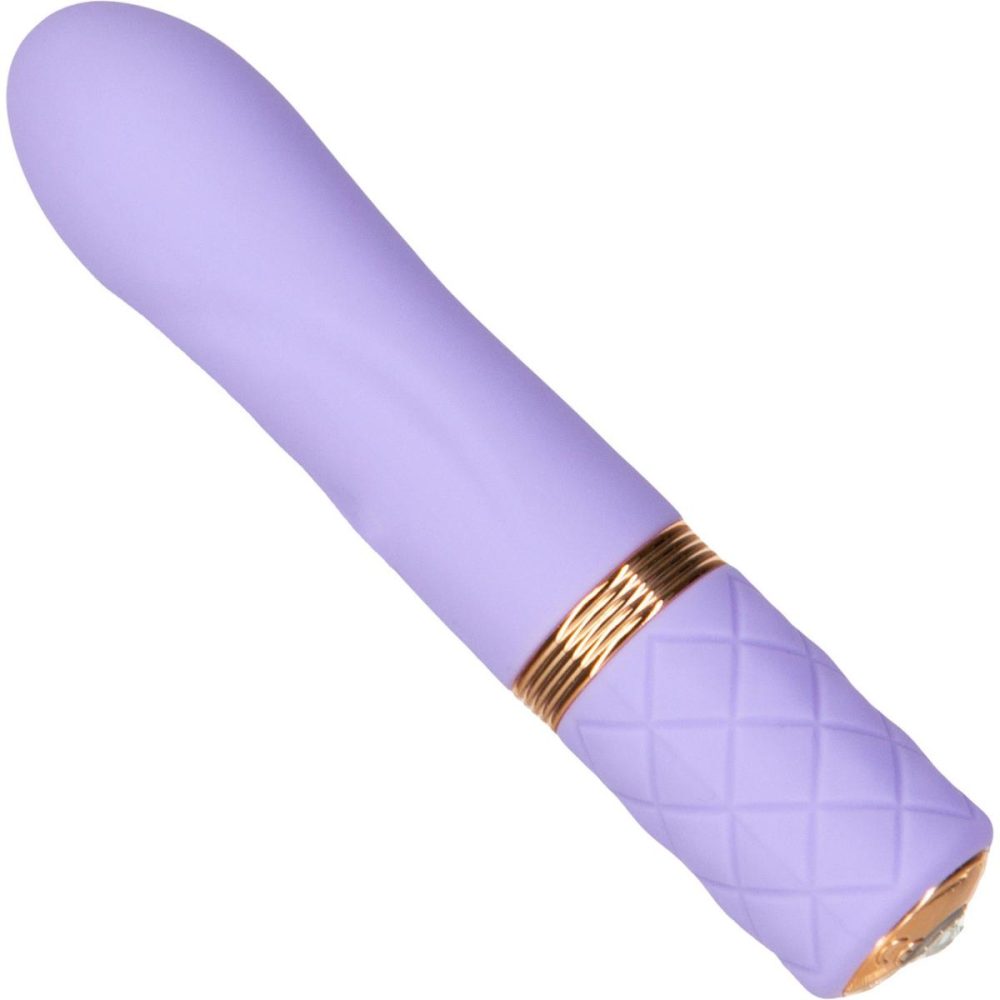 Bullet & Egg Vibrators | Flirty Special Edition Silicone Waterproof Mini Vibrator – Purple & Rose Gold