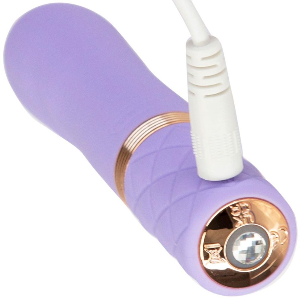 Bullet & Egg Vibrators | Flirty Special Edition Silicone Waterproof Mini Vibrator – Purple & Rose Gold