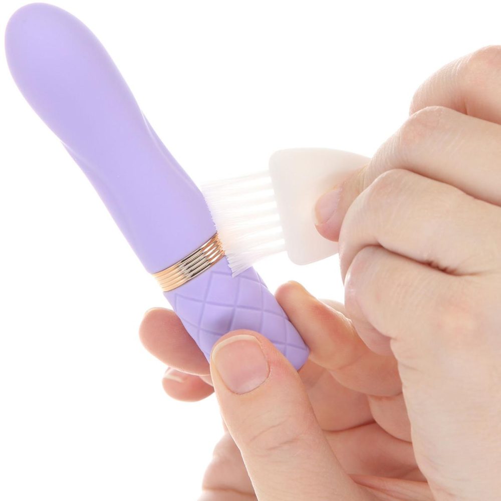 Bullet & Egg Vibrators | Flirty Special Edition Silicone Waterproof Mini Vibrator – Purple & Rose Gold