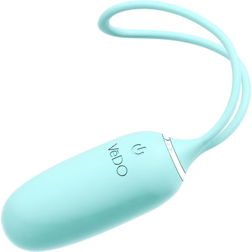 Bullet & Egg Vibrators | KIWI Rechargeable Remote Controlled Silicone Vibrating Bullet VeDO – Tease Me Turquoise