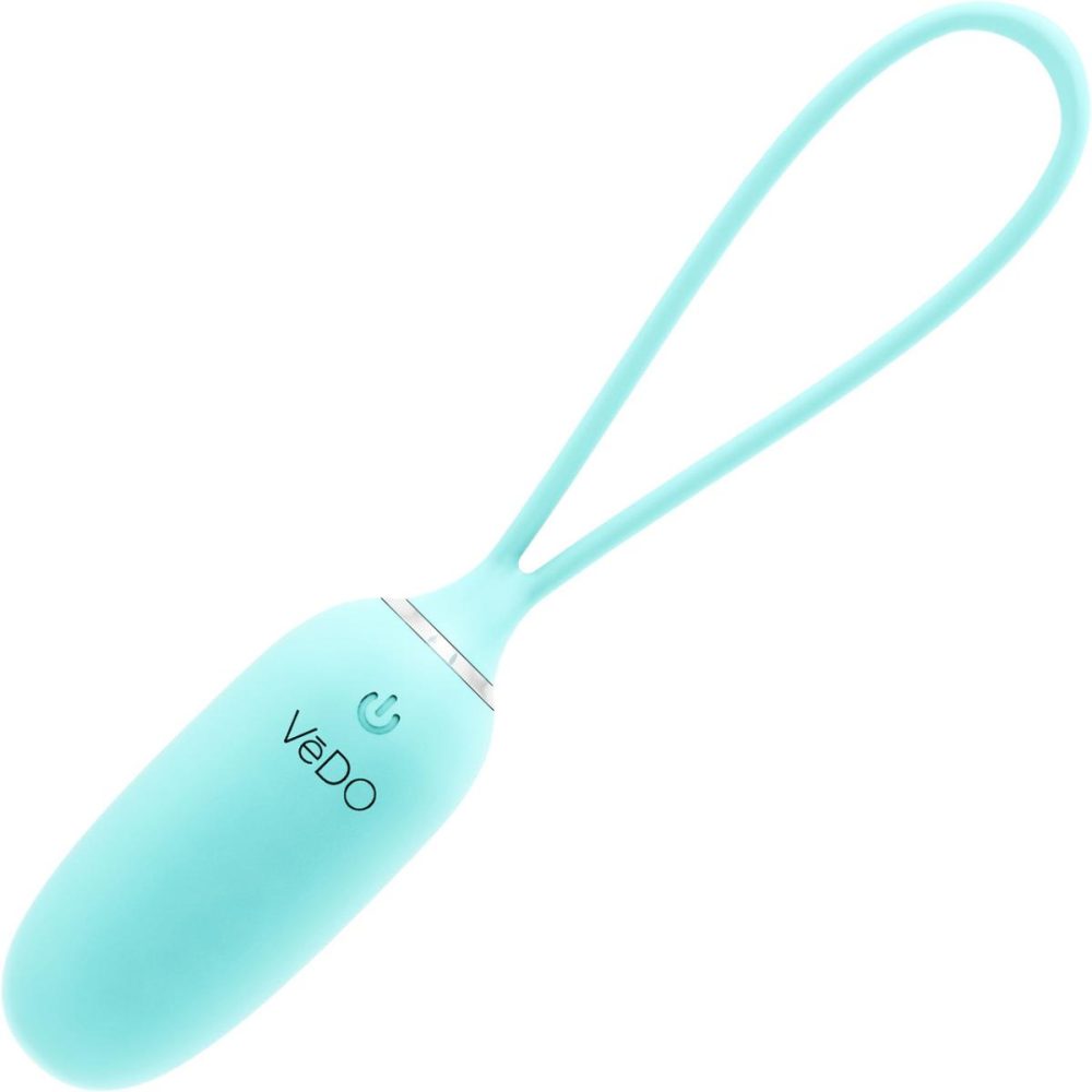 Bullet & Egg Vibrators | KIWI Rechargeable Remote Controlled Silicone Vibrating Bullet VeDO – Tease Me Turquoise