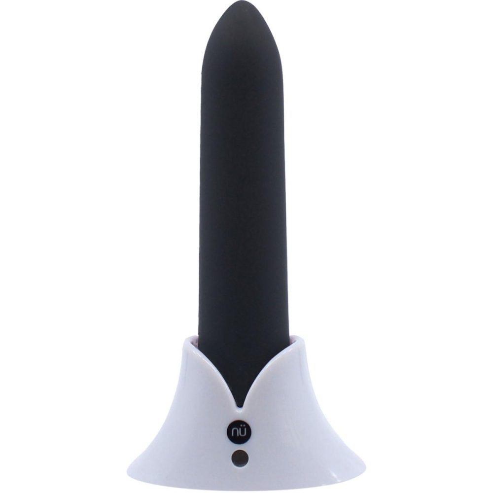 Bullet & Egg Vibrators | Point 20 Function Rechargeable Silicone Waterproof Bullet Vibrator Nu Sensuelle – Black