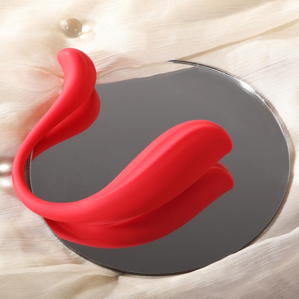 Bullet & Egg Vibrators | SVAKOM PHOENIX NEO 2 Interactive App Controlled Silicone Waterproof Rechargeable Bullet Vibrator – Red