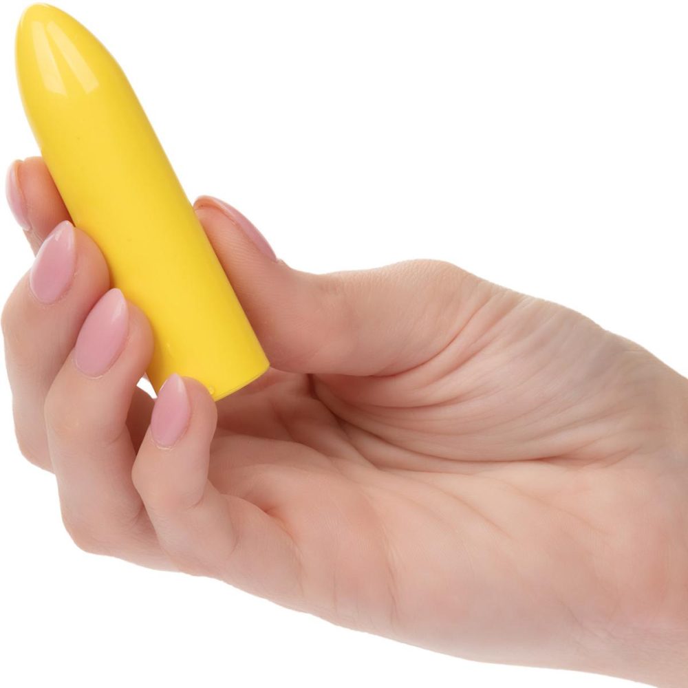 Bullet & Egg Vibrators | Turbo Buzz Classic Mini Bullet Rechargeable Waterproof Vibrator – Yellow