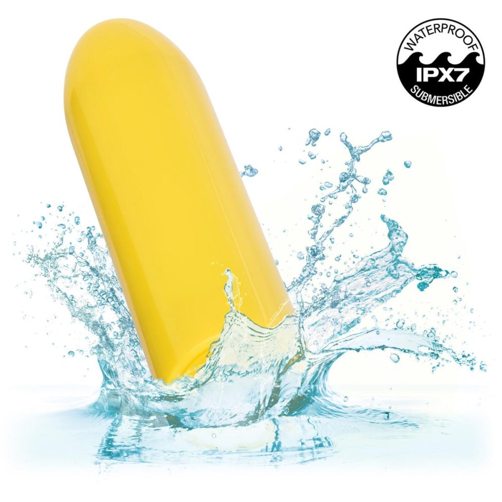 Bullet & Egg Vibrators | Turbo Buzz Classic Mini Bullet Rechargeable Waterproof Vibrator – Yellow