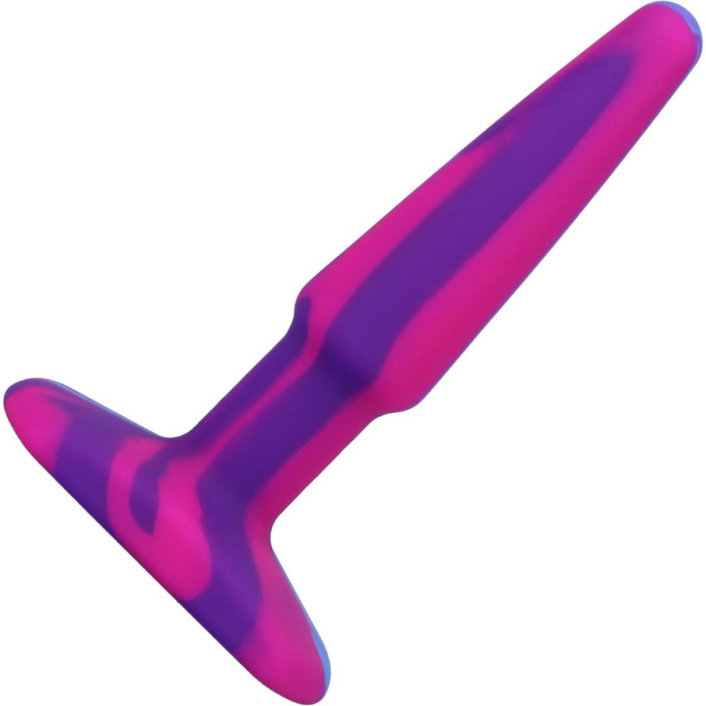 Butt Plugs & Probes | A-Play Groovy Silicone 4" Anal Plug – Berry