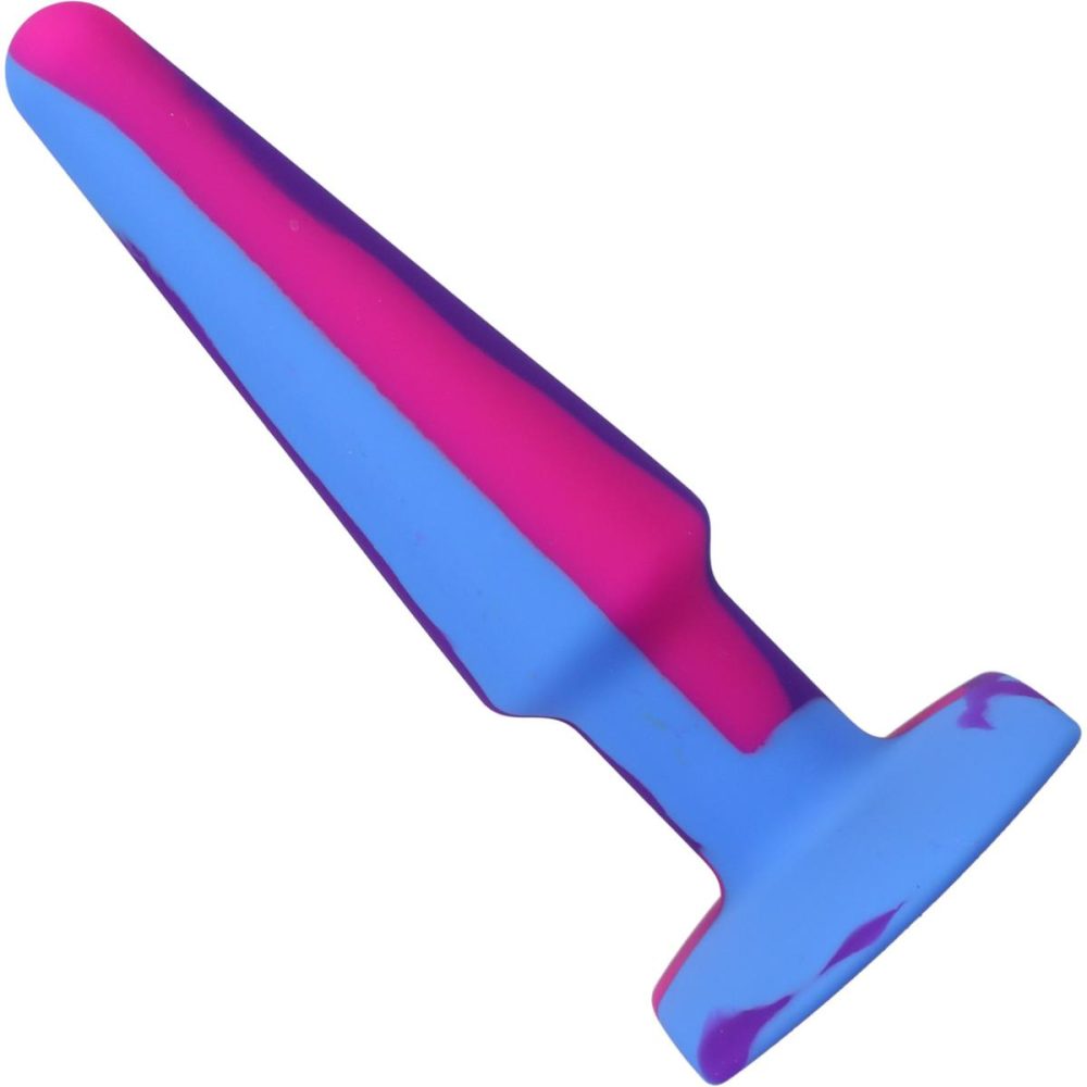 Butt Plugs & Probes | A-Play Groovy Silicone 5" Anal Plug – Berry