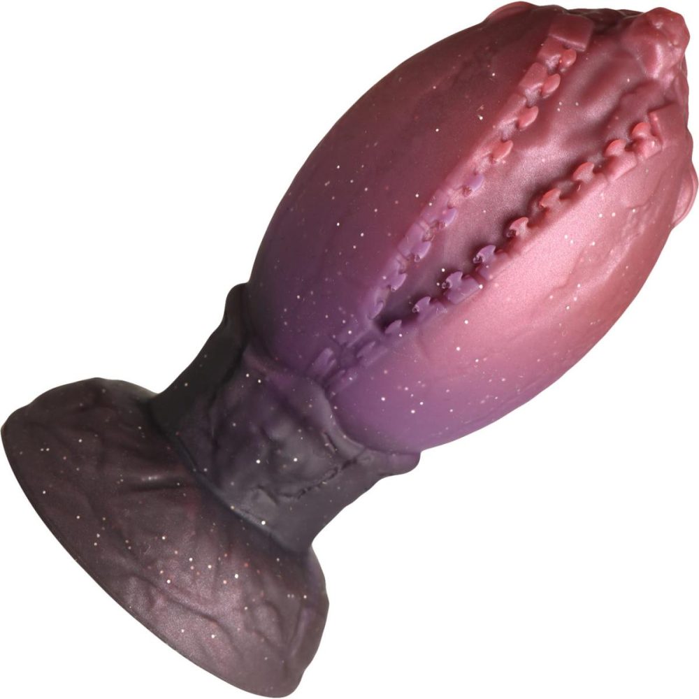 Butt Plugs & Probes | Dragon Hatch Silicone Egg 5.25" Butt Plug With Suction Cup – Large