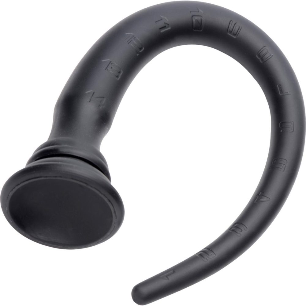 Butt Plugs & Probes | 15 Inch Silicone Tapered Flexible Anal Hose