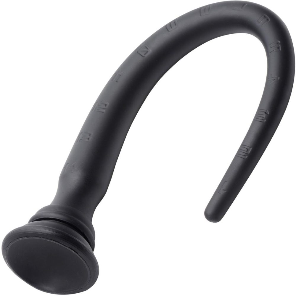 Butt Plugs & Probes | 15 Inch Silicone Tapered Flexible Anal Hose