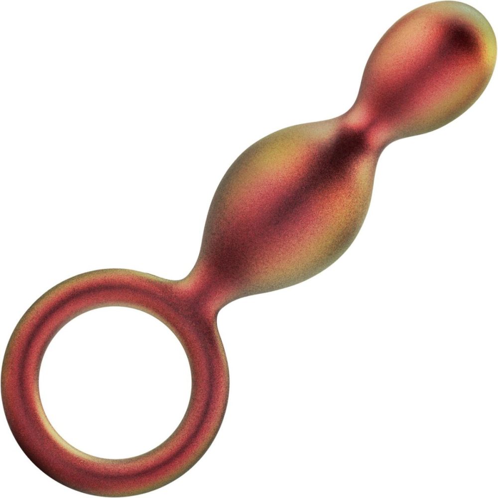 Butt Plugs & Probes | Anal Adventures Matrix Duo Loop Silicone Butt Plug – Copper