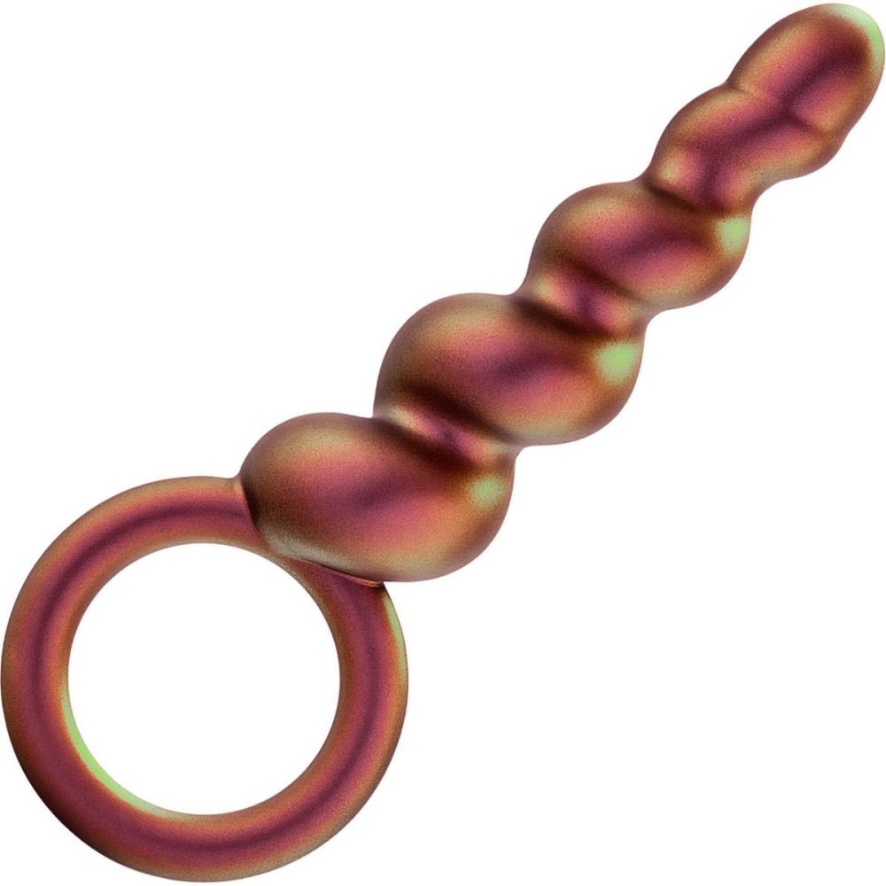 Butt Plugs & Probes | Anal Adventures Matrix Spiral Loop Silicone Butt Plug – Copper