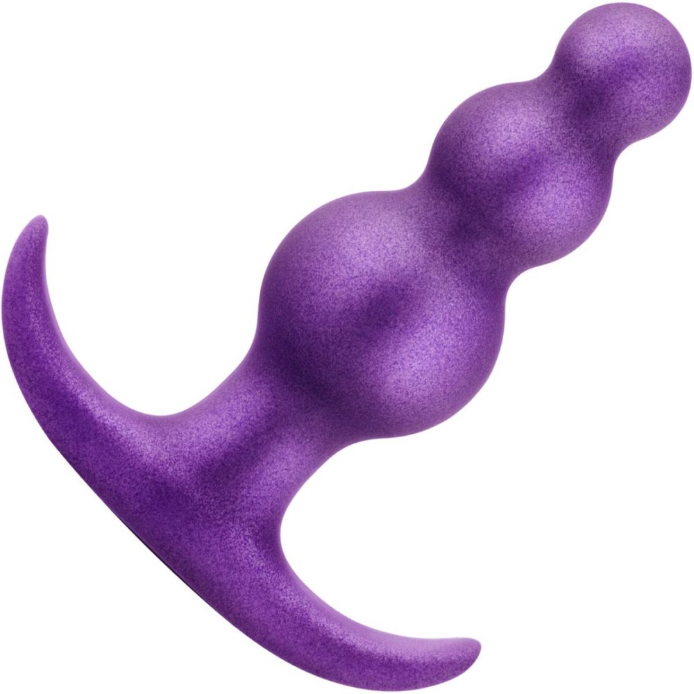 Butt Plugs & Probes | Anal Adventures Matrix Supernova Beaded Silicone Butt Plug – Galactic Purple