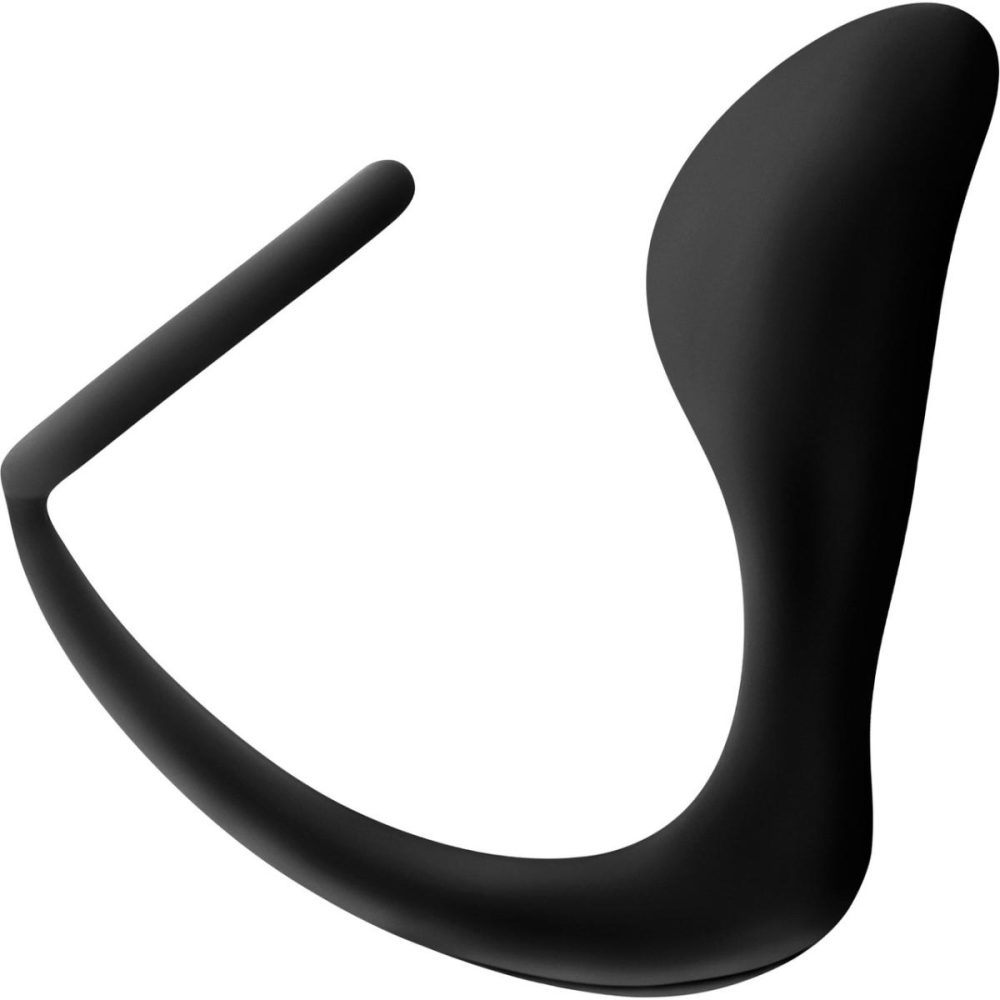 Butt Plugs & Probes | Anal Adventures Platinum Silicone Cock Ring Plug by – Black