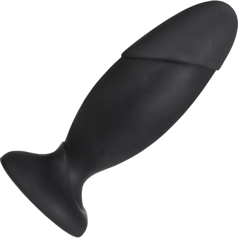 Butt Plugs & Probes | Anal Adventures Platinum Silicone Rocket Butt Plug – Black