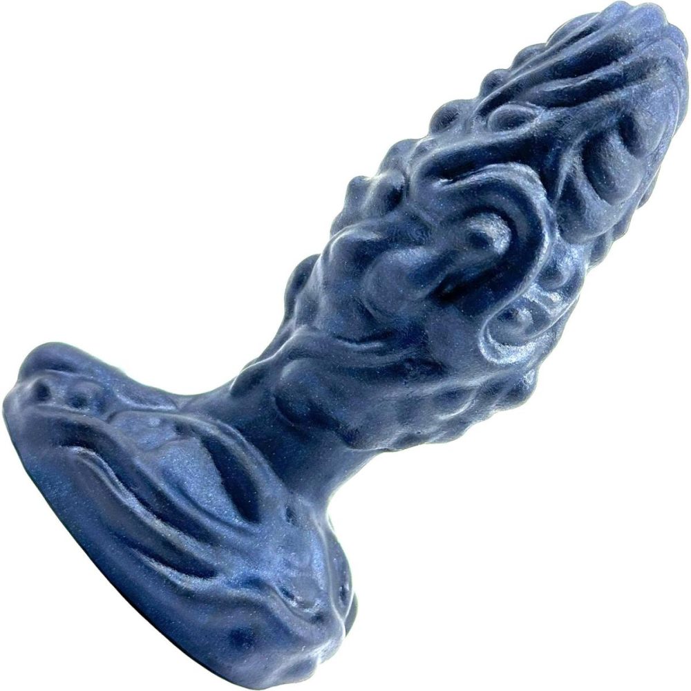 Butt Plugs & Probes | Asteroid Textured Silicone 3.5 Inch Anal Plug – Deep Space