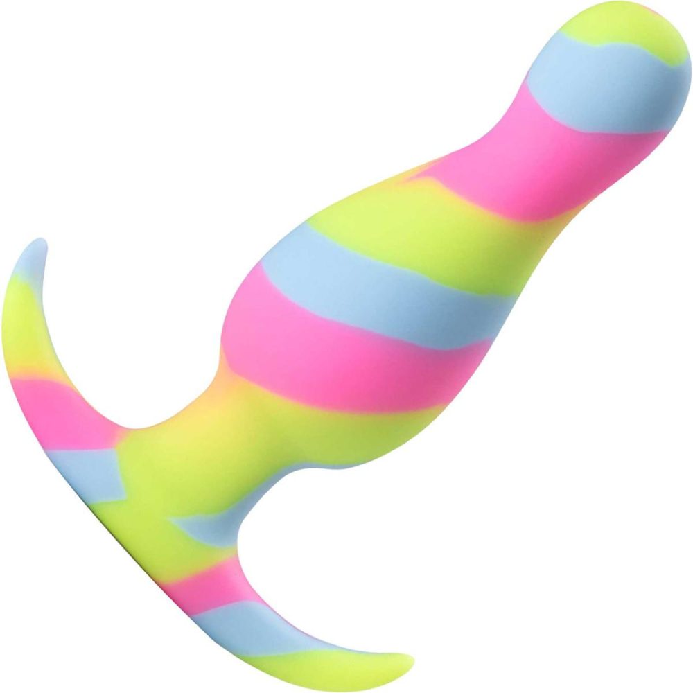 Butt Plugs & Probes | Avant Kaleido Silicone Butt Plug – Lime