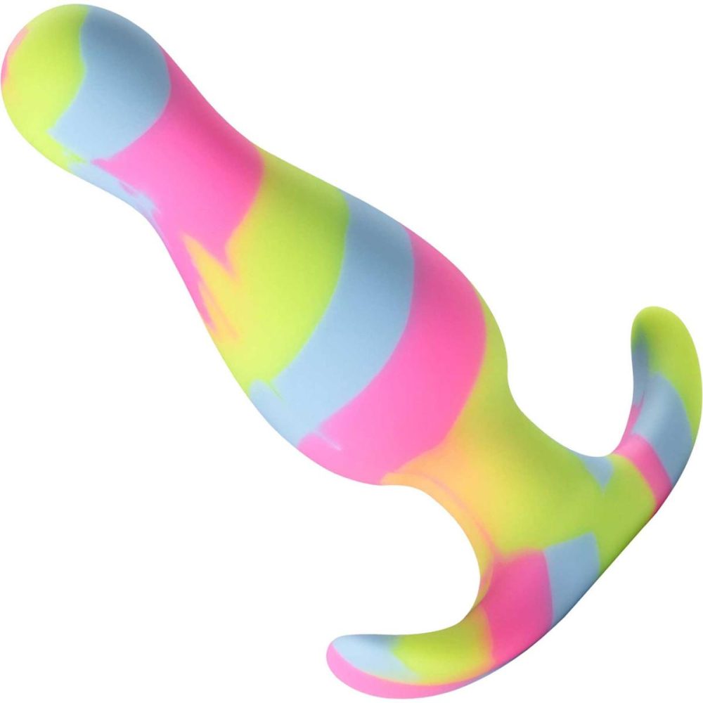 Butt Plugs & Probes | Avant Kaleido Silicone Butt Plug – Lime