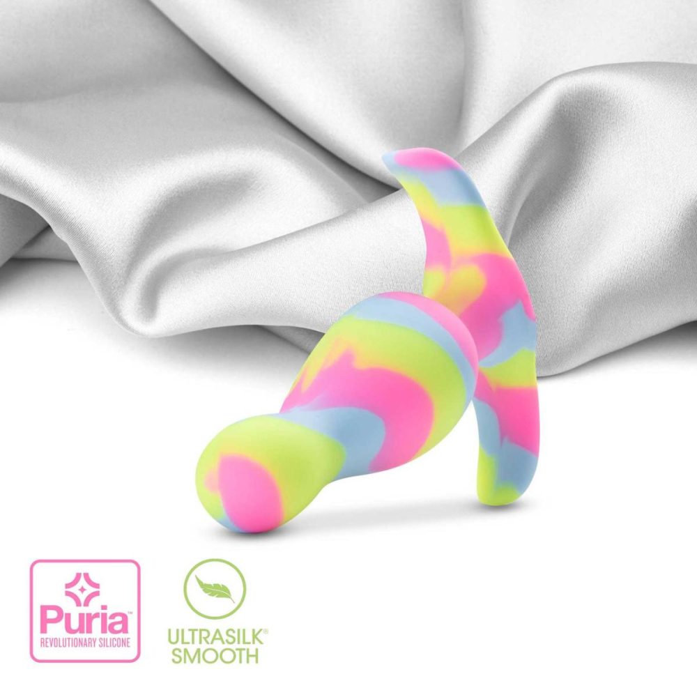 Butt Plugs & Probes | Avant Kaleido Silicone Butt Plug – Lime