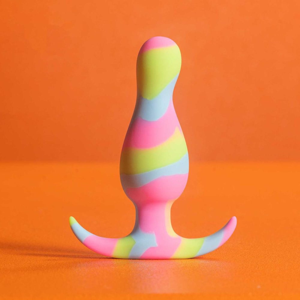 Butt Plugs & Probes | Avant Kaleido Silicone Butt Plug – Lime