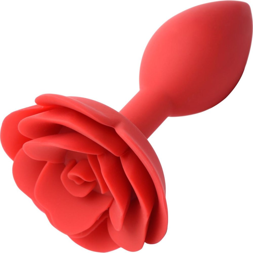 Butt Plugs & Probes | Booty Bloom Silicone Rose Butt Plug – Large